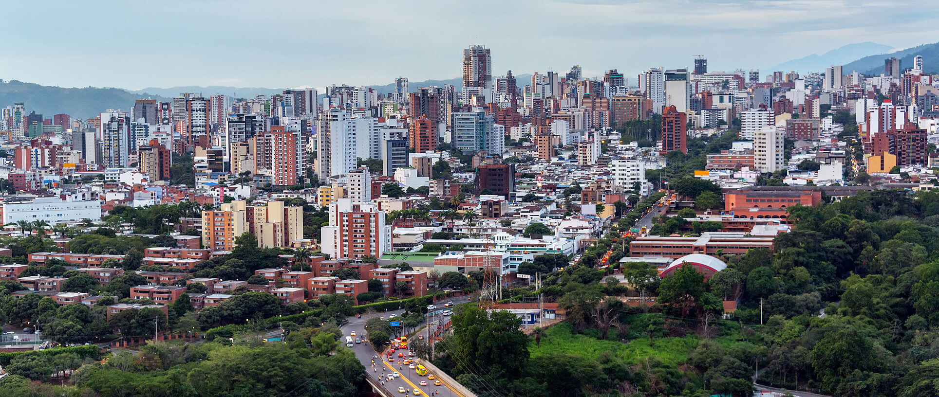 Vista panorámica de Bucaramanga